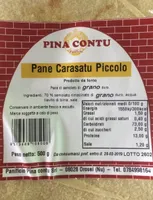 Pane carasatu piccolo