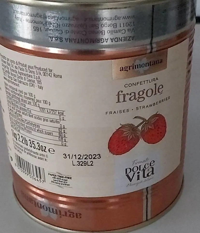 Confettura fragole