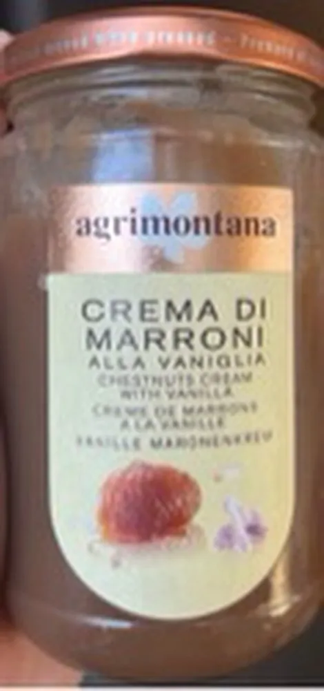 Crema Di Marroni Con Vaniglia