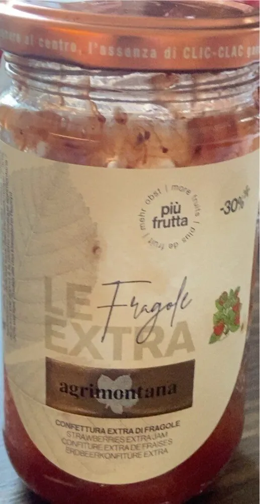 Le fragole extra