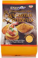 Le bruschette con curcuma e zenzero