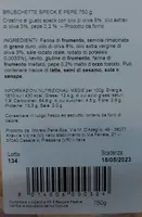 Bruschette speck e pepe 750gr