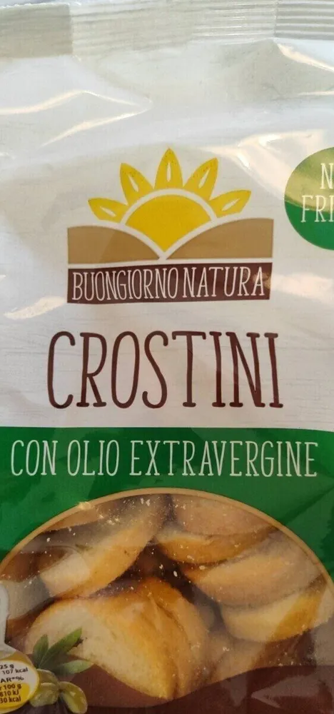 Crostini con olio extravergine