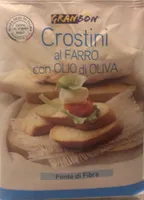 Crostini al farro con olio d’oliva