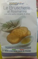 Bruschetta avec romarin et huile d'olive