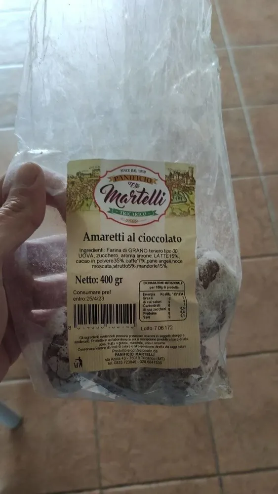 Amaretti al cioccolato