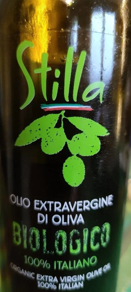 Olio extra vergine di oliva biologico italiano