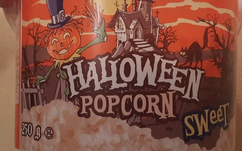 Halloween popcorn sweet
