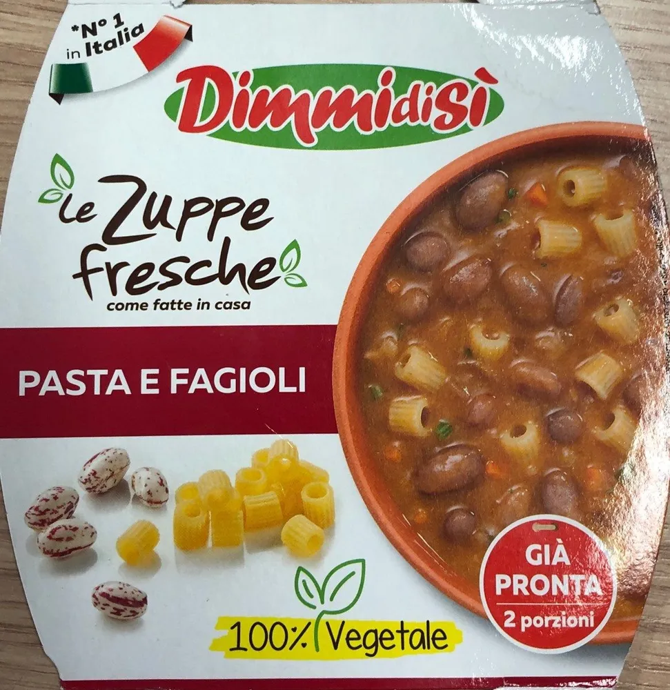 Le Zuppe fresche pasta e fagioli
