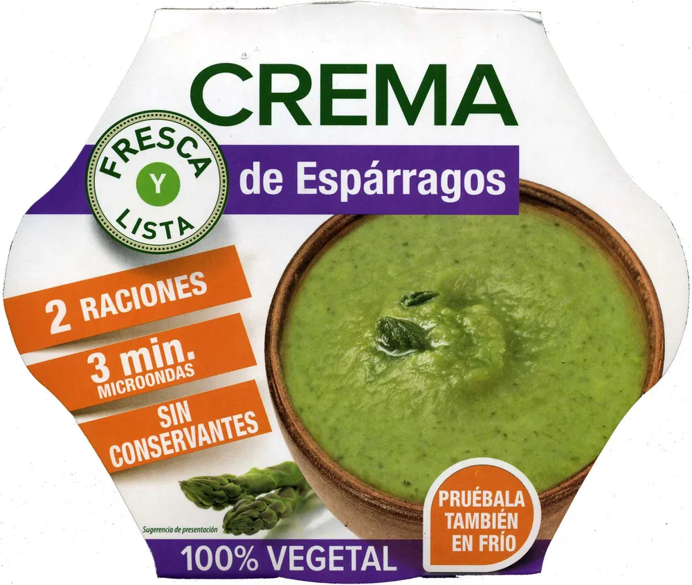 Crema de espárragos