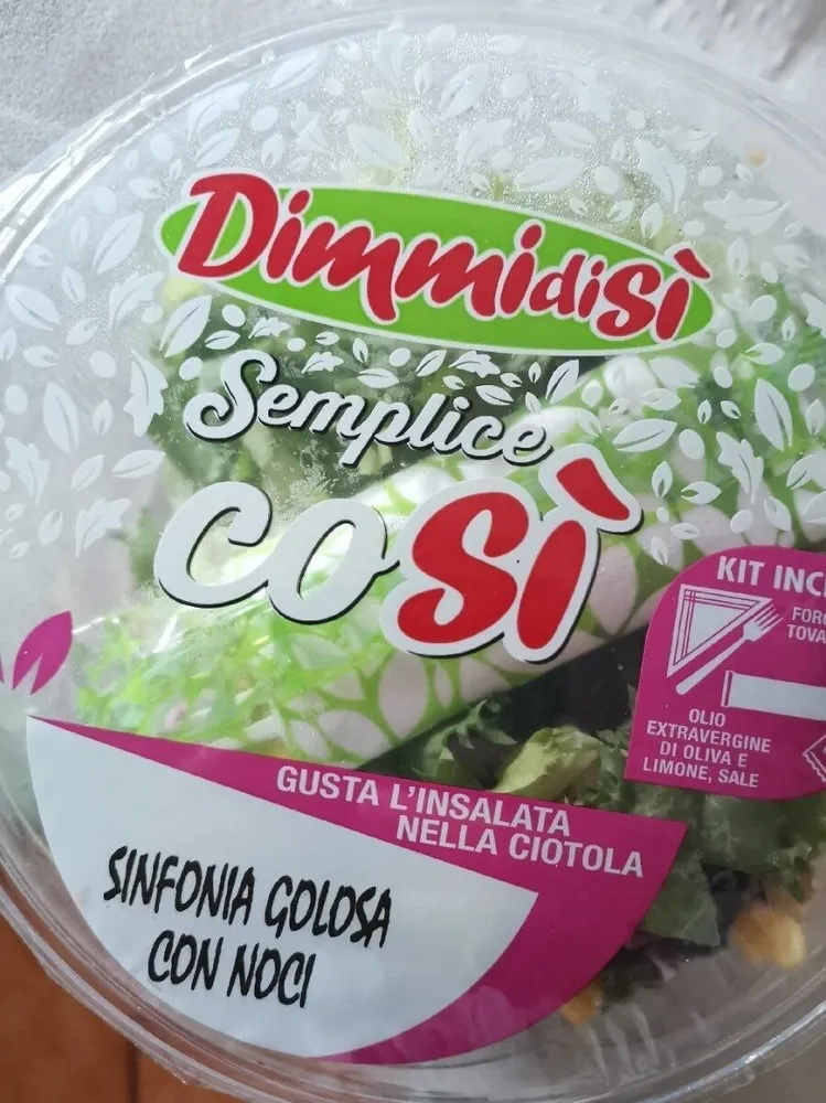 Golosa con noci