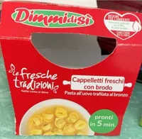 Cappelletti freschi con brodo