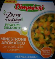 Minestrone aromatico con patata dolce e zenzero