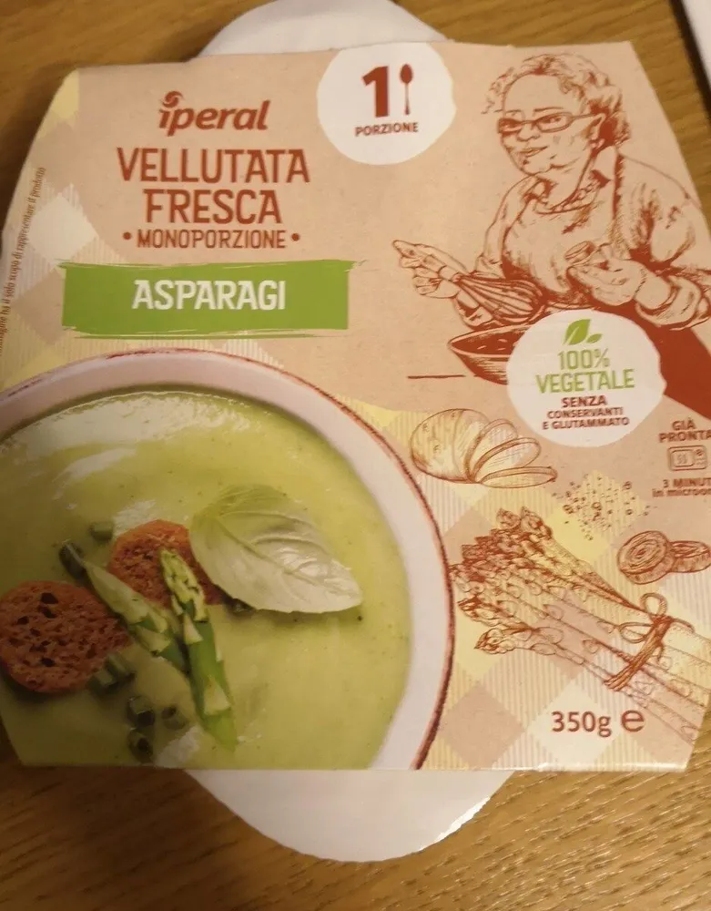 Vellutata fresca asparagi
