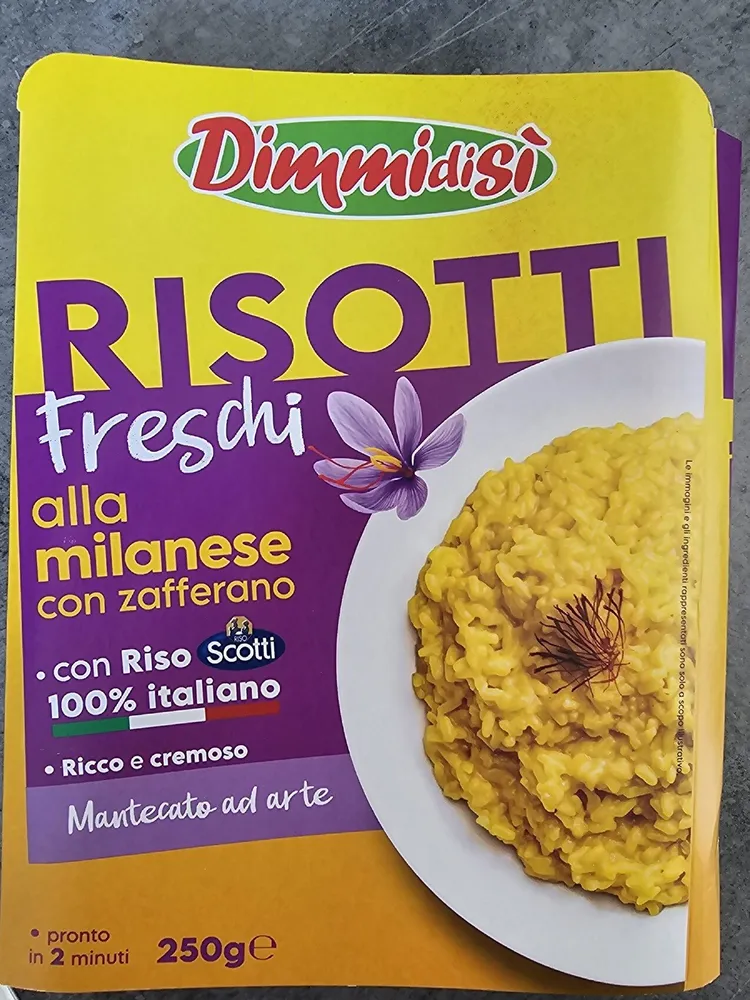 Risotto allo zafferano
