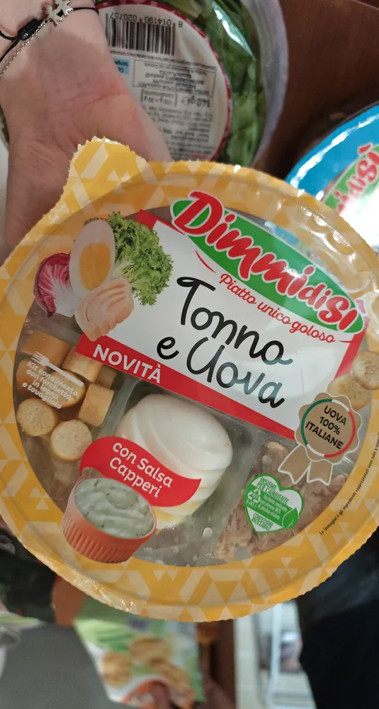 Insalata tonno e uova