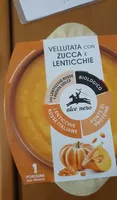 VELLUTATA CON ZUCCA E LENTICCHIE