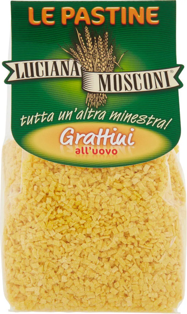 Le pastine grattini all'uovo