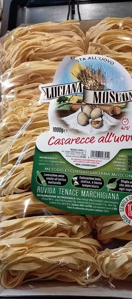 Casarecce all'uovo