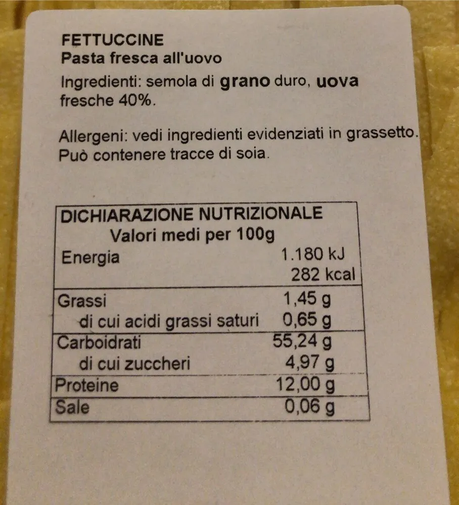 fettuccine