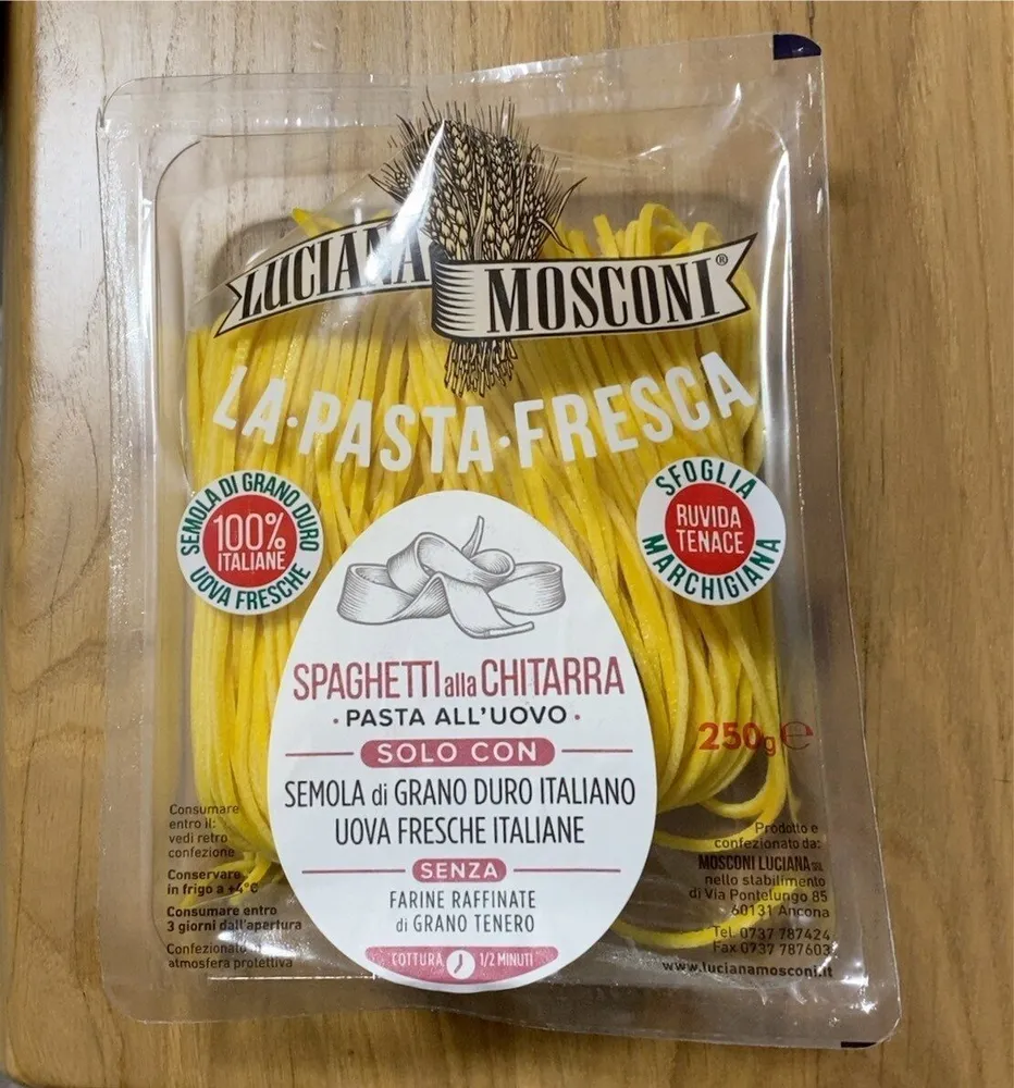 Spaghetti alla chitarra