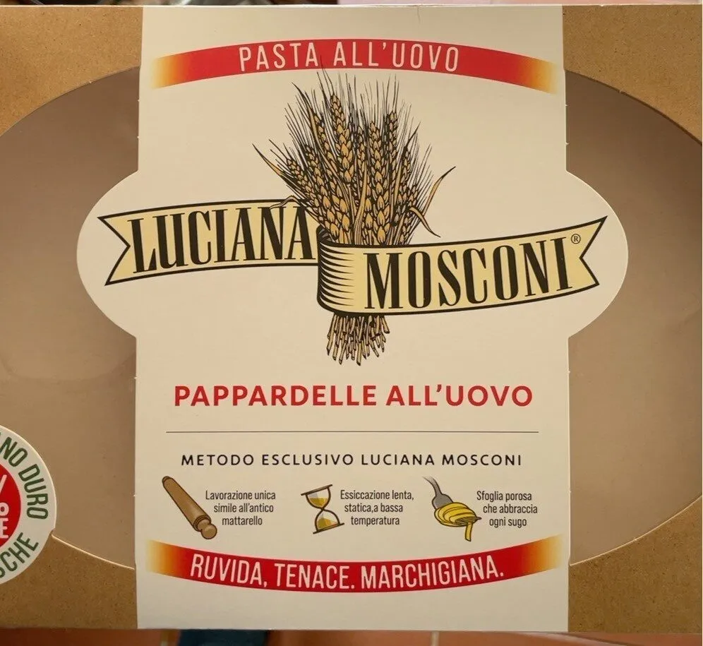 Pappardelle all’uovo