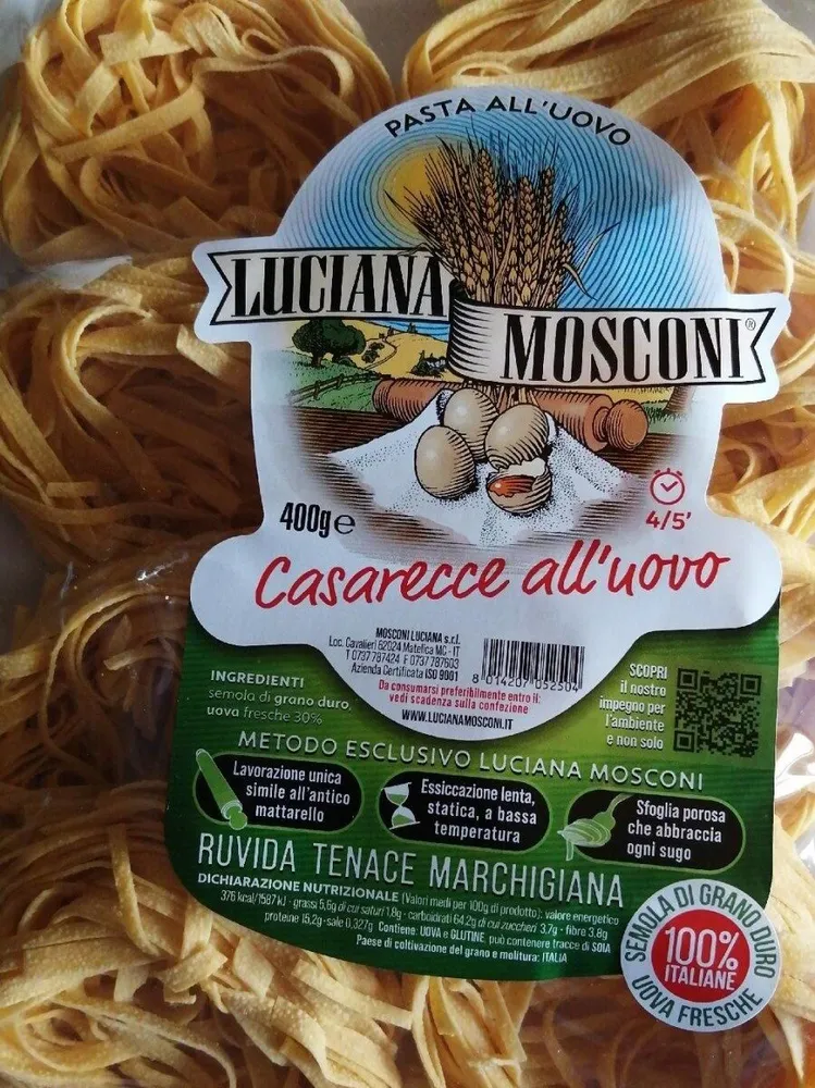 Pasta all'uovo