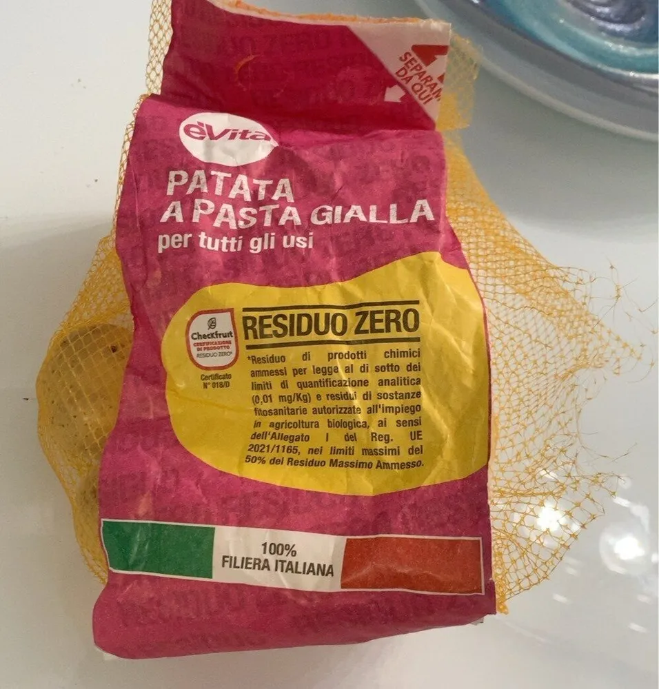 Patata a pasta gialla