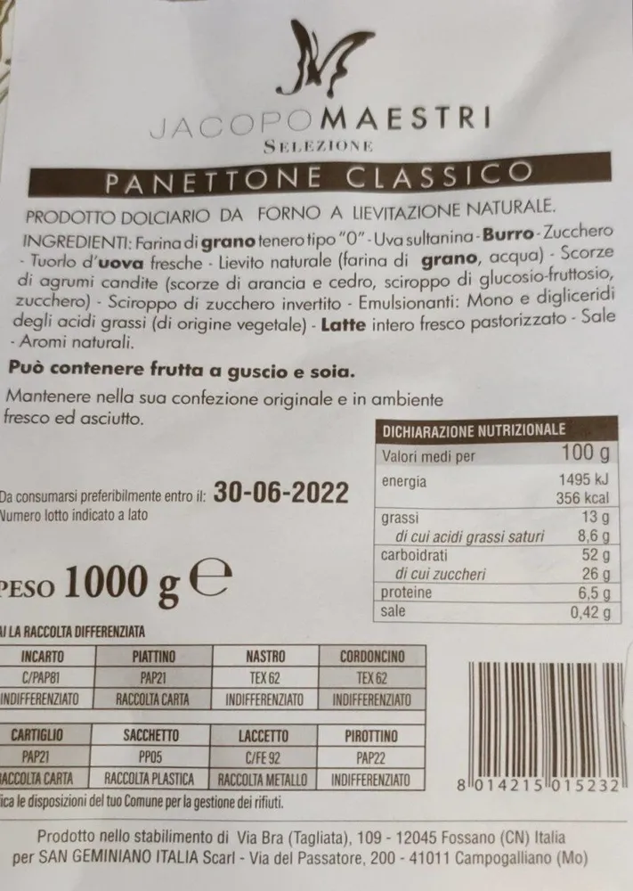 Panettone Classico