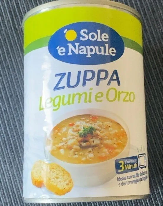 Zuppa legumi e orzo