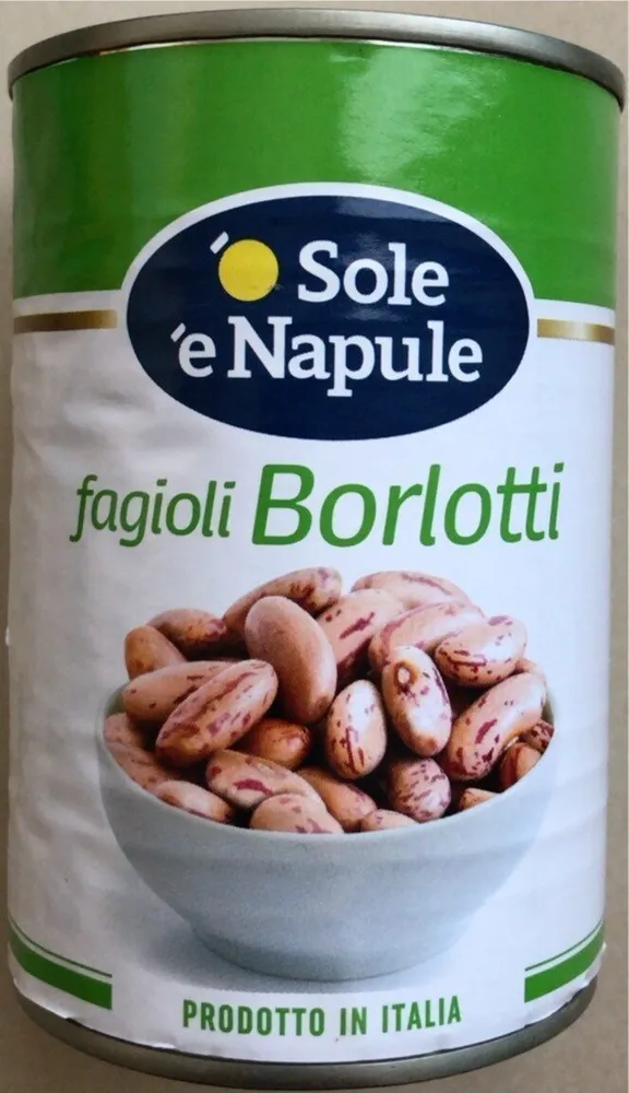 O' Sole E Napule Fagioli Borlotti Lat GR 500