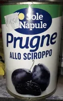 Prugne allo sciroppo o sole e napule