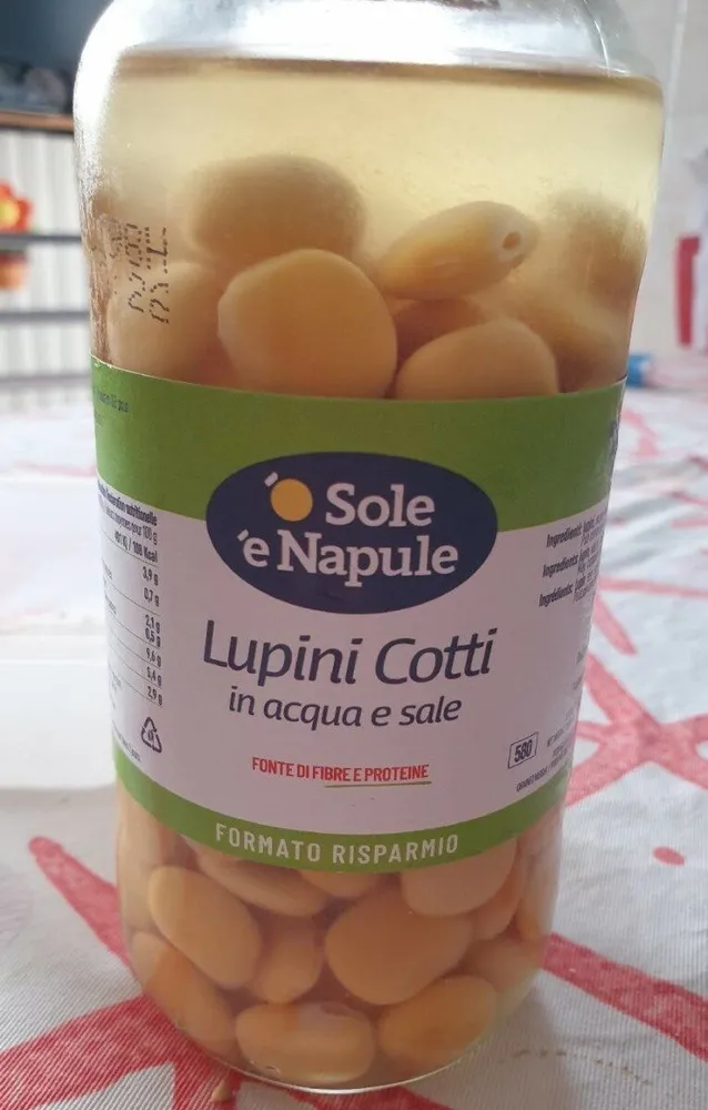 Lupini cotti