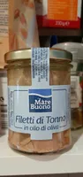 Filetti di Tonno in olio di oliva Mare Buono