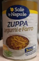 Zuppa legumi e farro