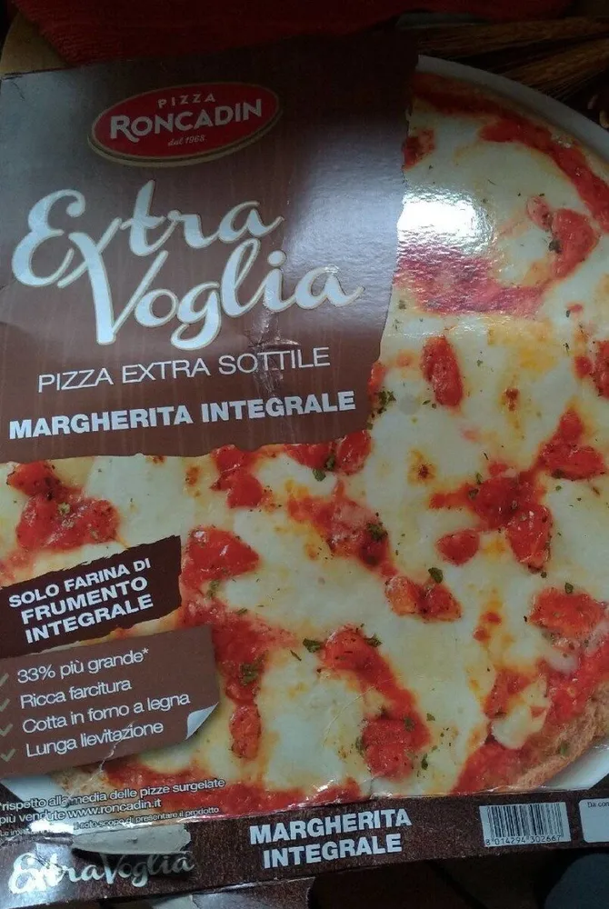 Extra Voglia pizza margherita integrale
