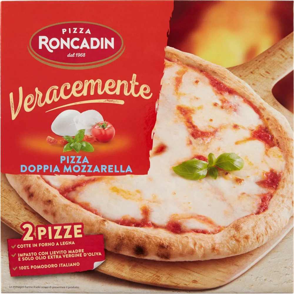 Veracemente pizza doppia mozzarella