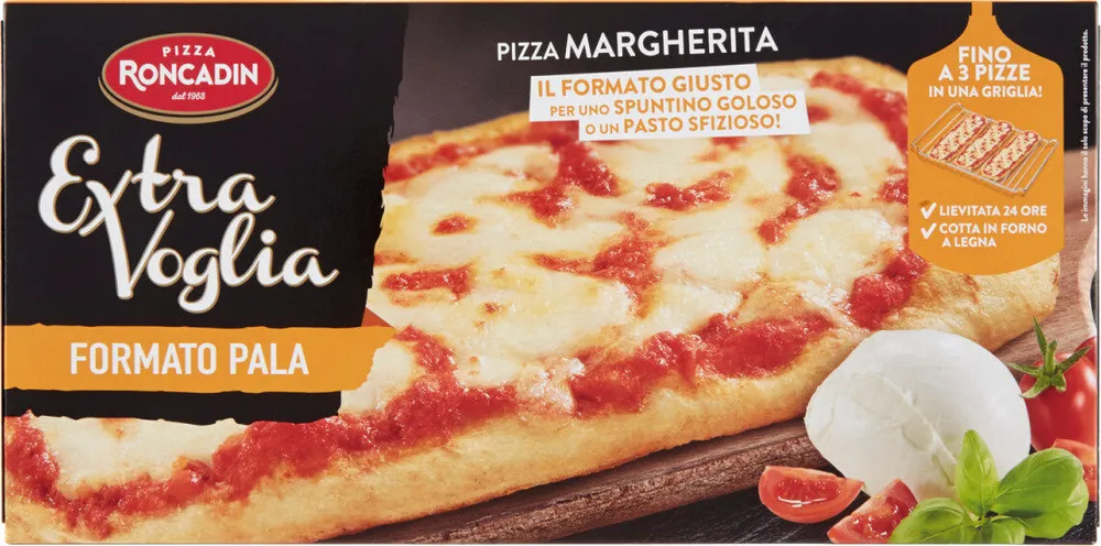 Extra voglia formato pala pizza margherita