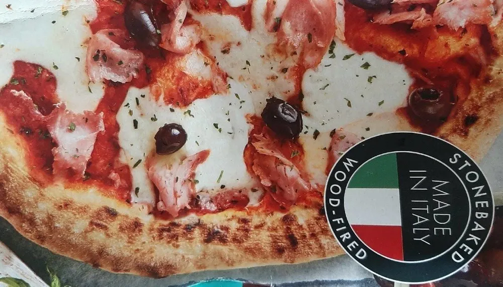Pizza prosciutto