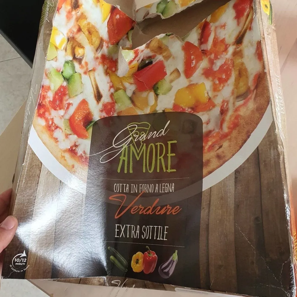 Pizza con verdure