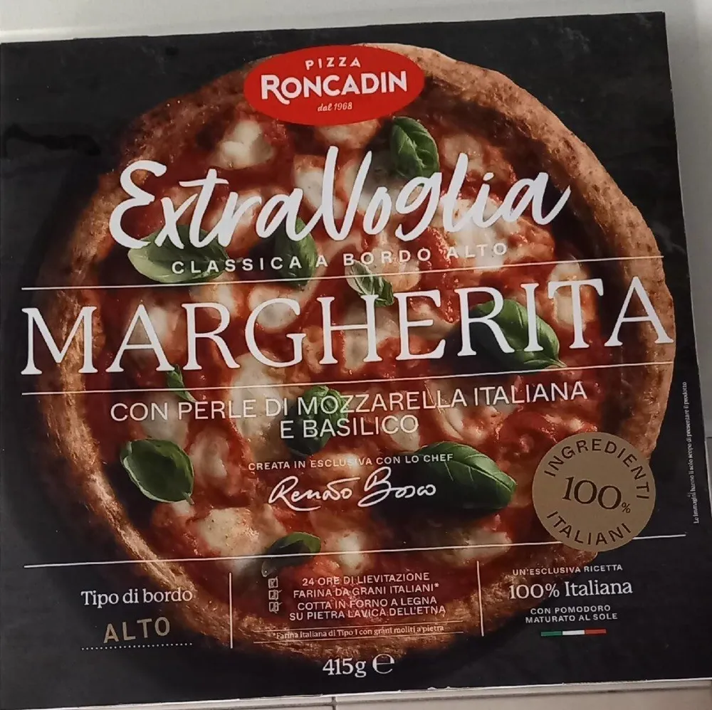Pizza ExtraVoglia -Margherita bordo alto