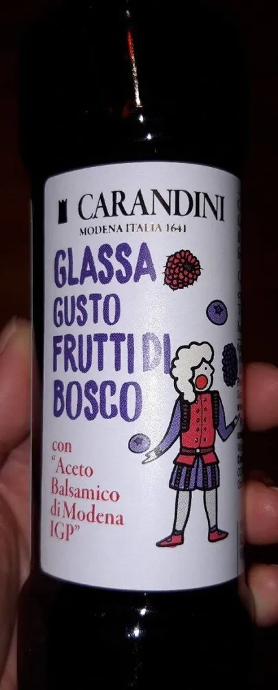 CREMA CON VINAGRE BALSAMICO DE