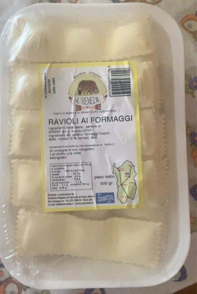 Ravioli ai formaggi