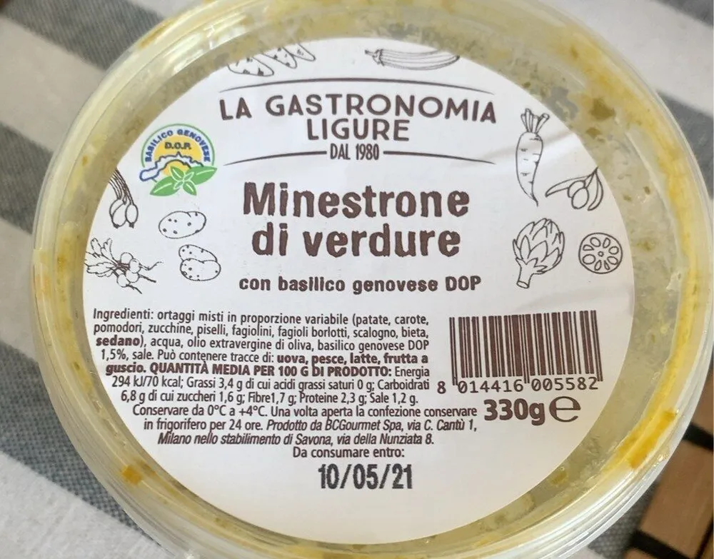 Minestrone di verdure alla genovese