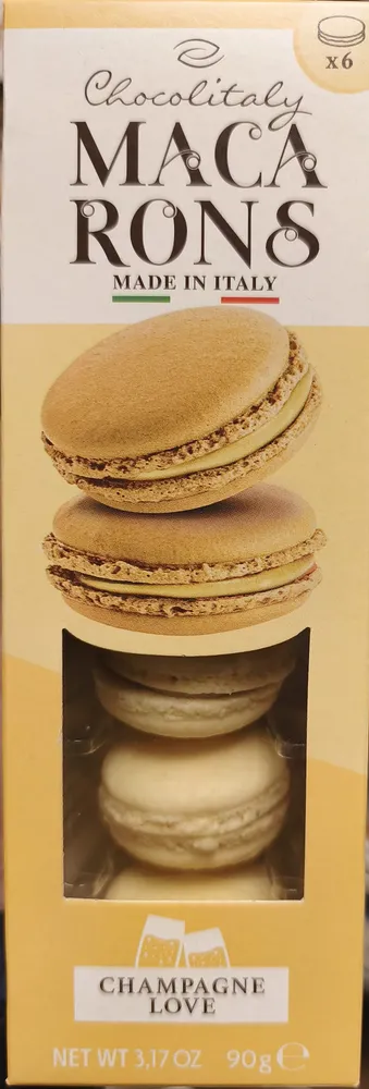 Macarons Champagne Love