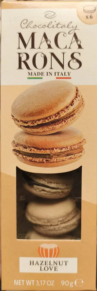 Macarons hazelnut love