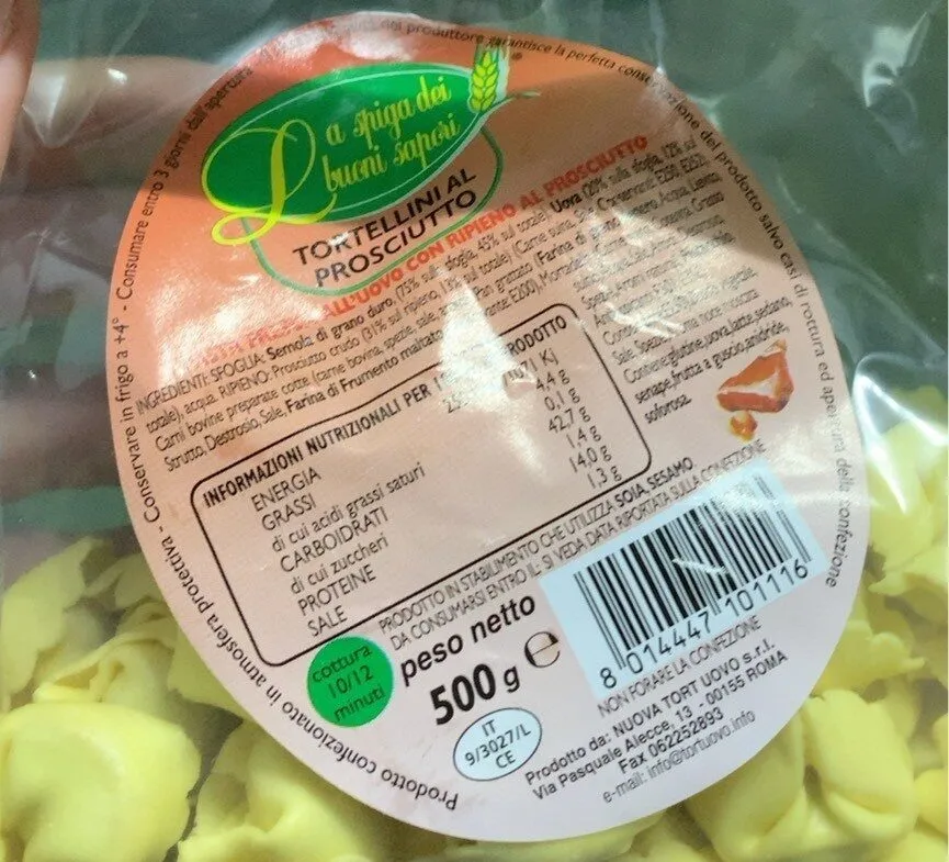 tortellini al prosciutto