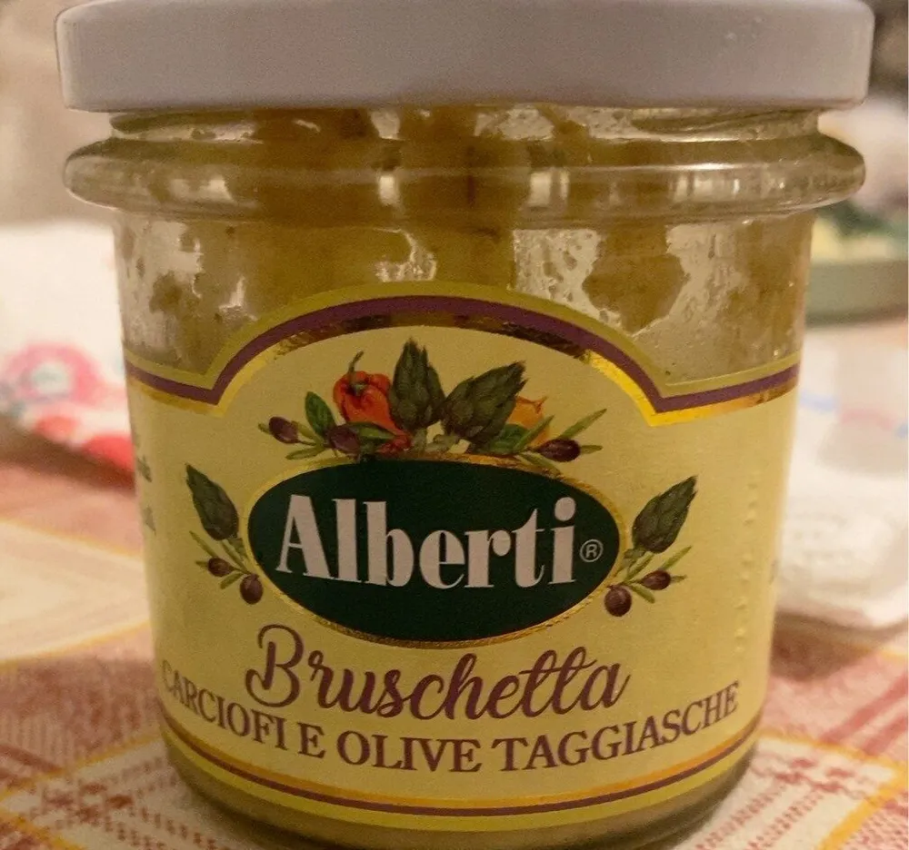 Bruschetta carciofi e olive taggiasche