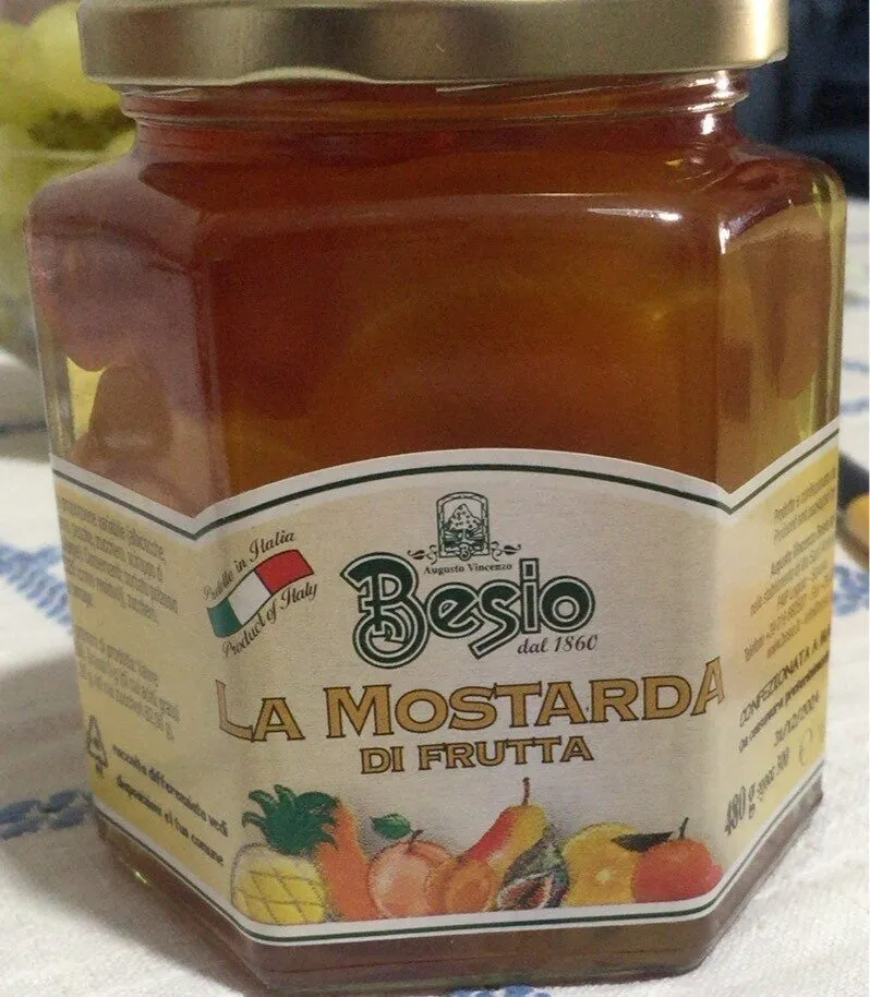 La mostarda di frutta