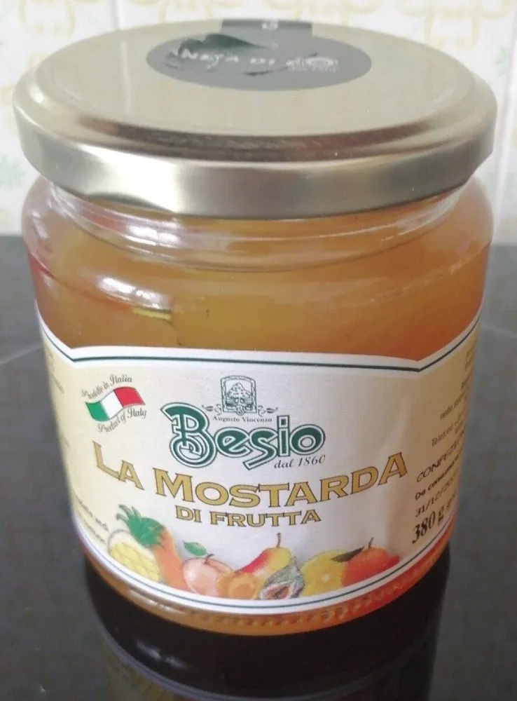 La mostarda di frutta